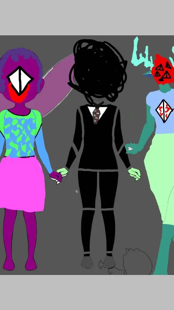 ai character: weirdcore family background