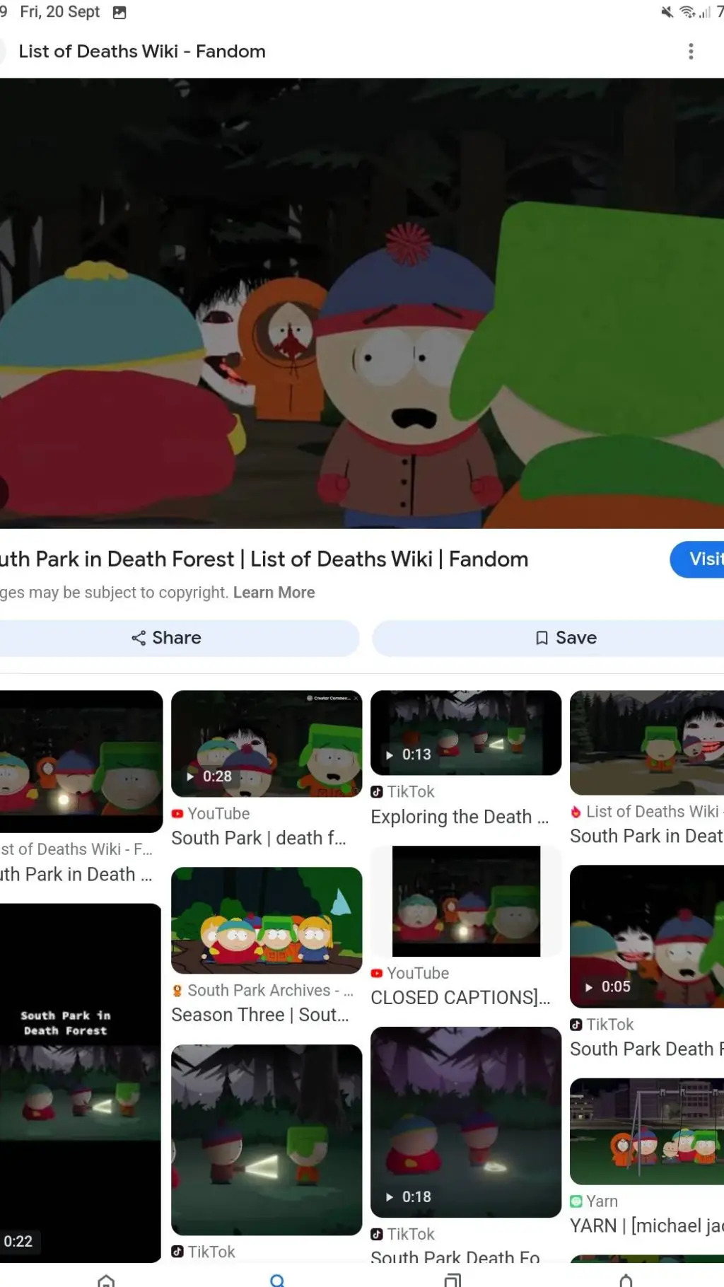 ai character: South Park background