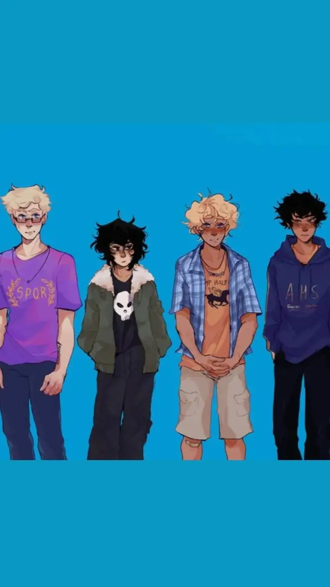 ai character: PJO/HOO SWAP AU background