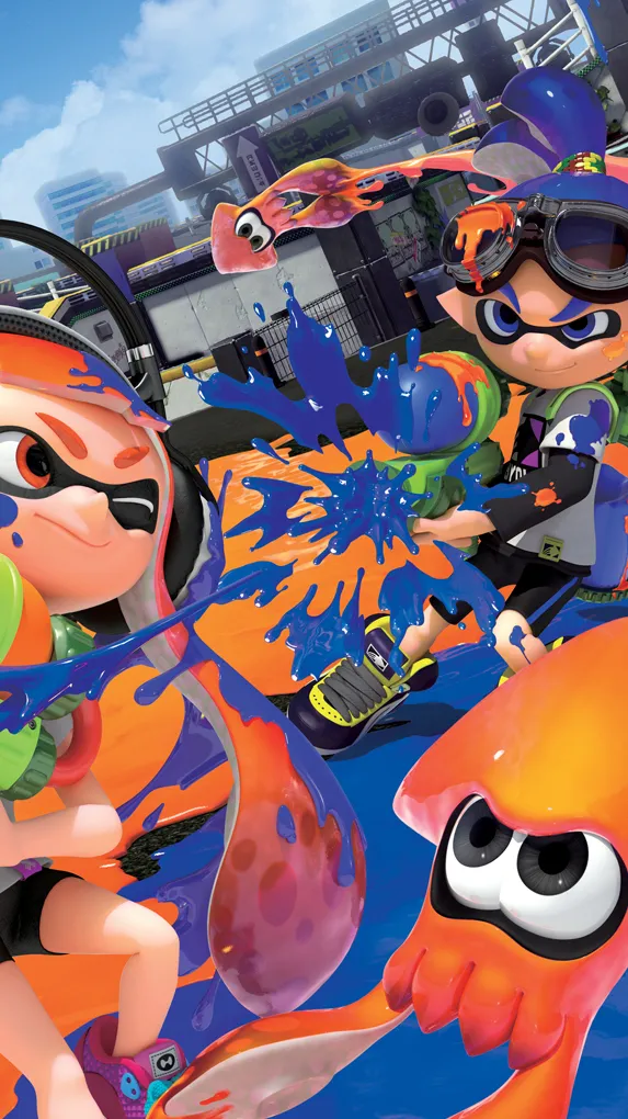 ai character: Splatoon rp background