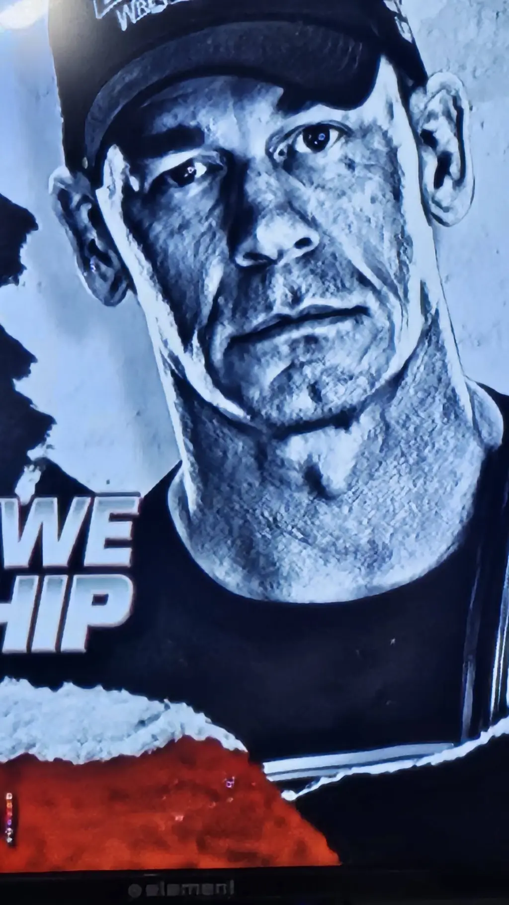 ai character: john cena background