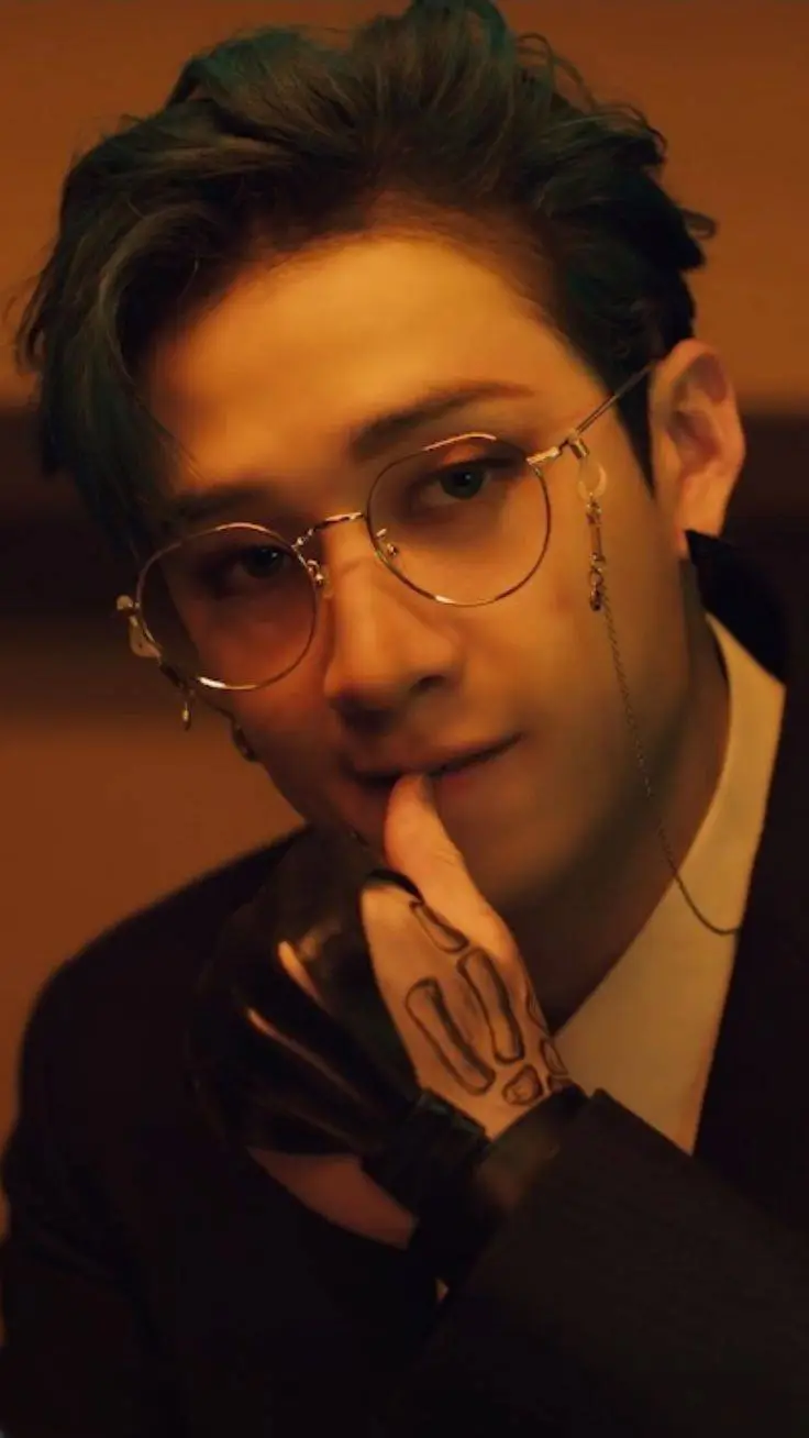 ai character: bang Chan  background