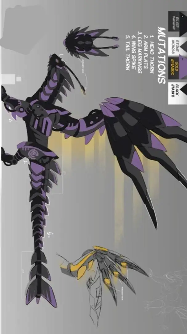 ai character: roborus X background