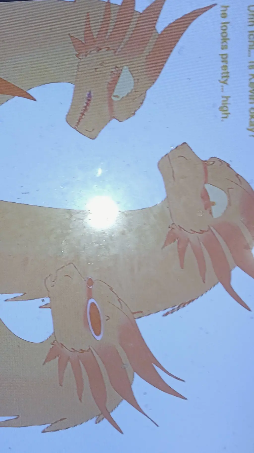 ai character: ghidora background