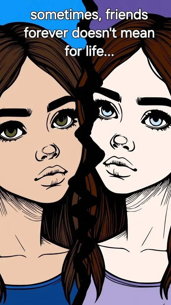 ai character: BFF breakup background
