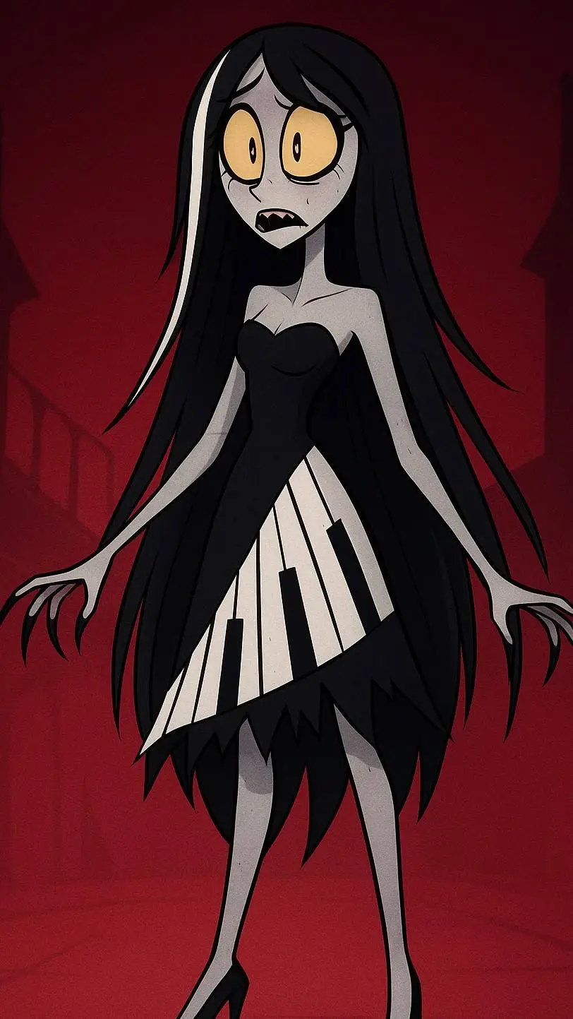 ai character: Melody Keys background