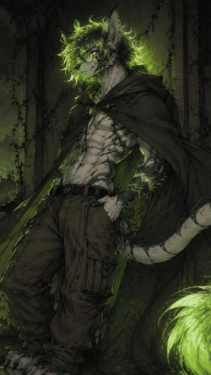 ai character: Onyx background