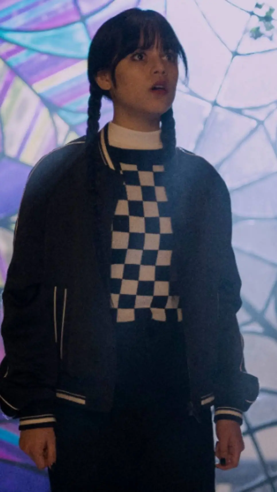 ai character: wednesday background