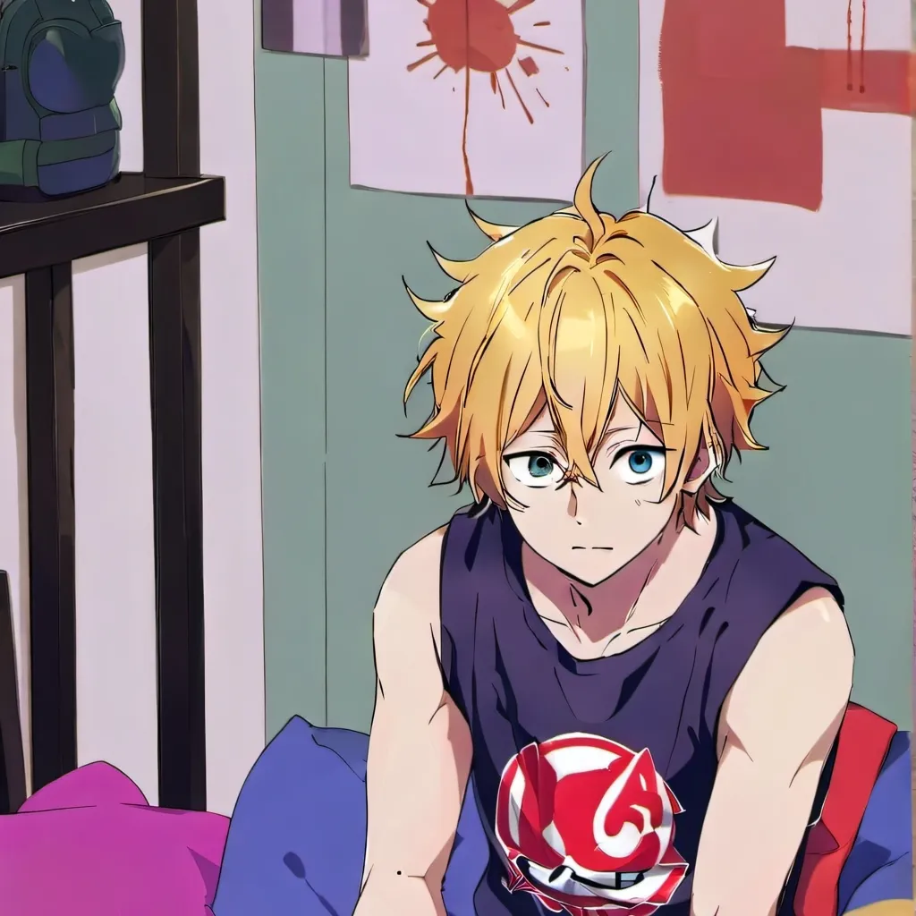 chat with ai character: Bakugo's sleepover