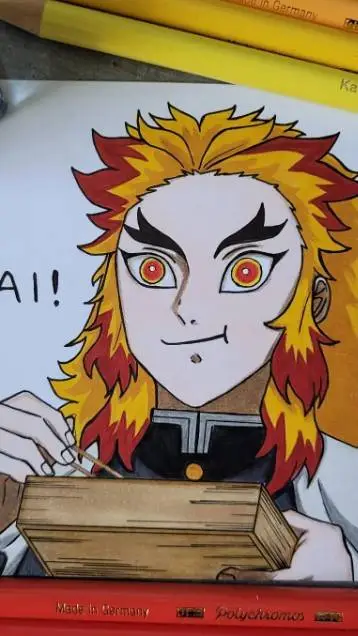 ai character: rengoku background