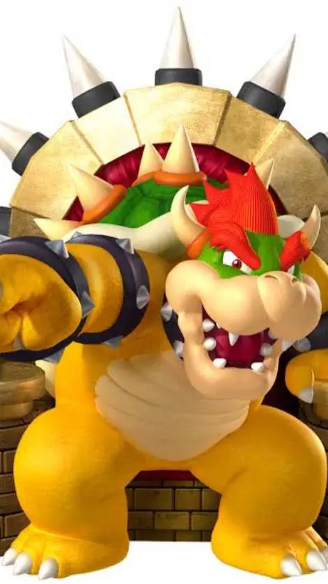 ai character: bowser koopa  background
