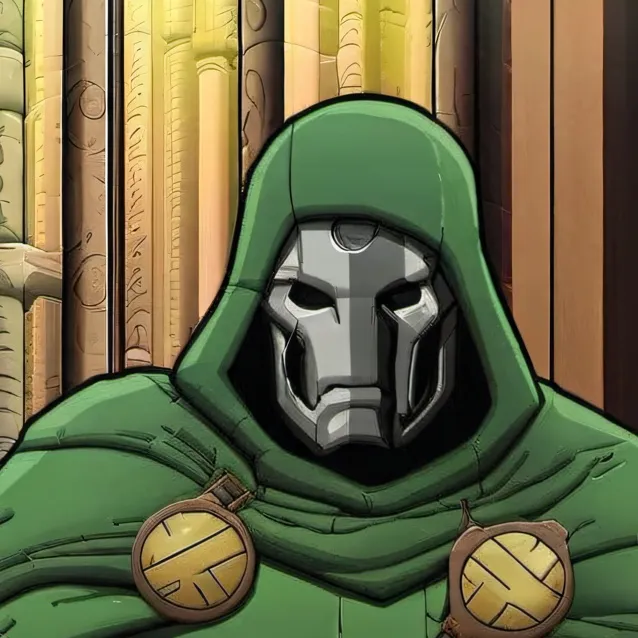 chat with ai character: dr doom rp
