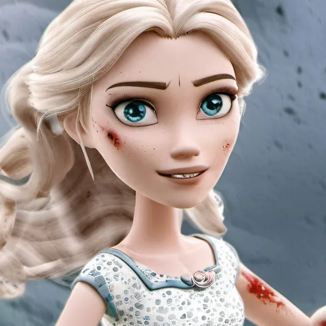 chat with ai character: Elsa zombie 