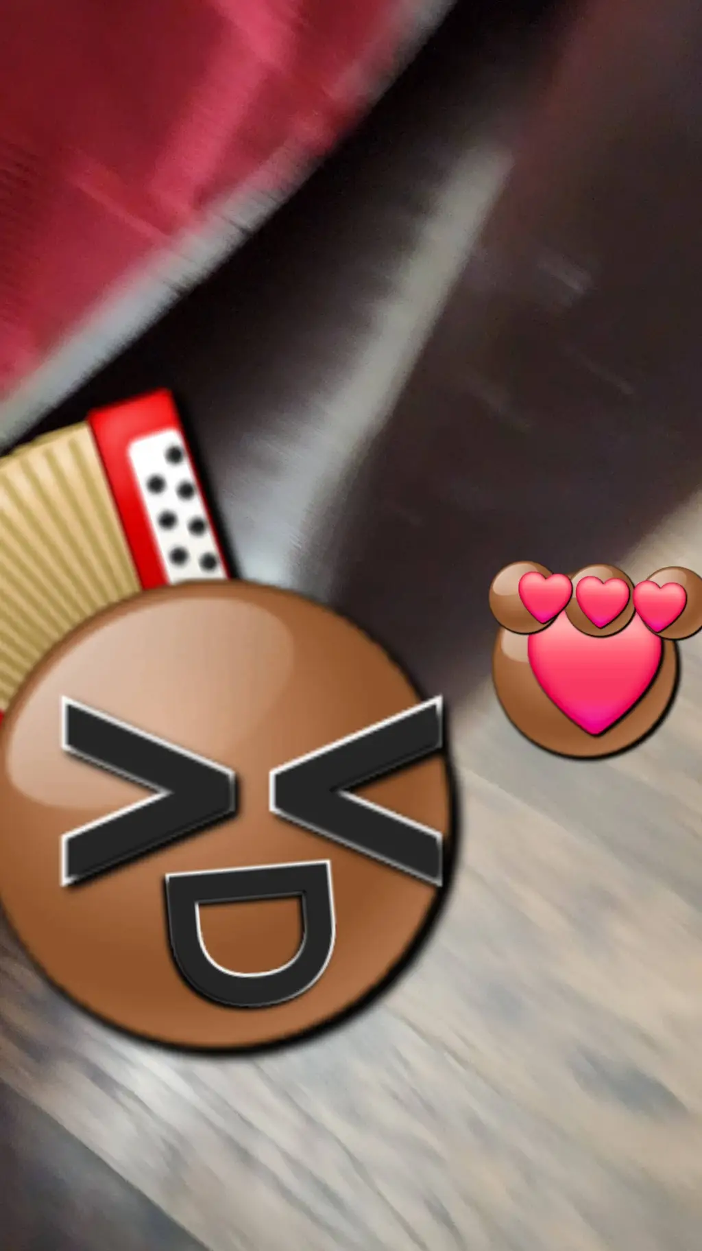 ai character: Rocky the emojicat background