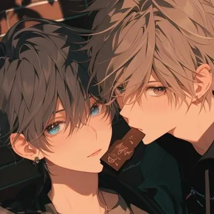 chat with ai character: Miguel💙 Justin🧡