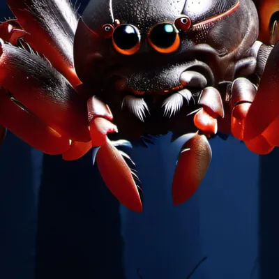 chat with ai character: Giant spider