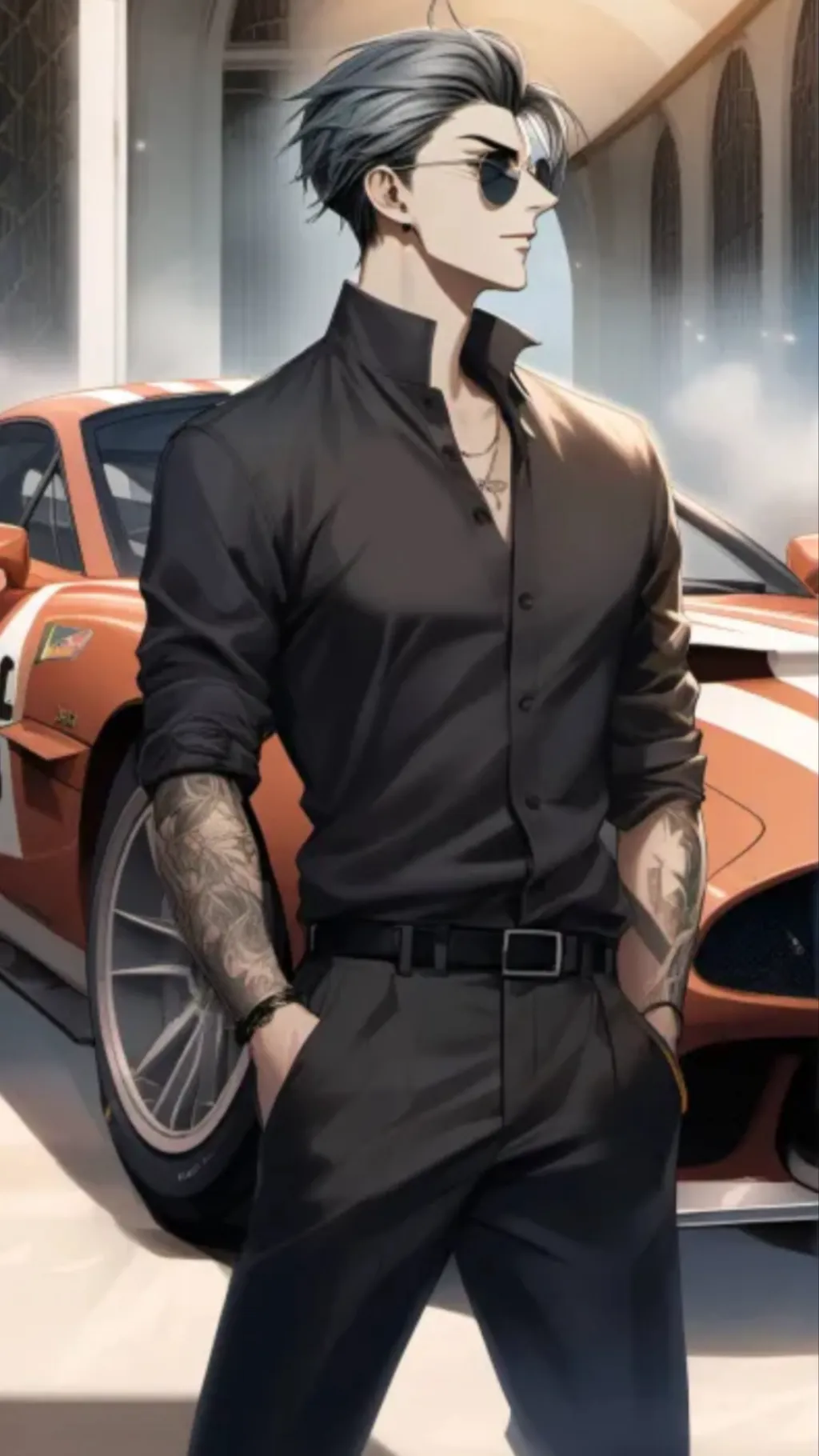 ai character: Jacob  background