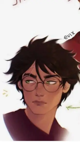 ai character: Hogwarts Fire background