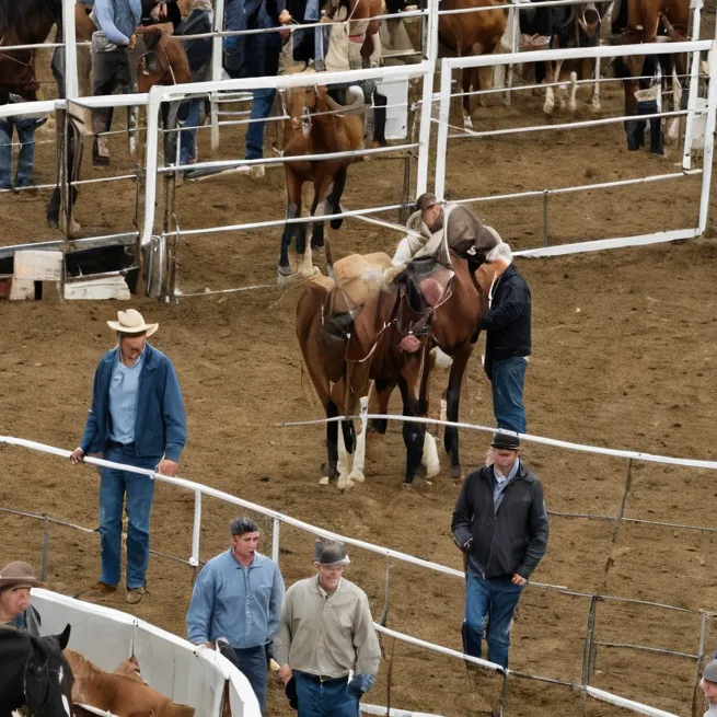 chat with ai character: horse auction 
