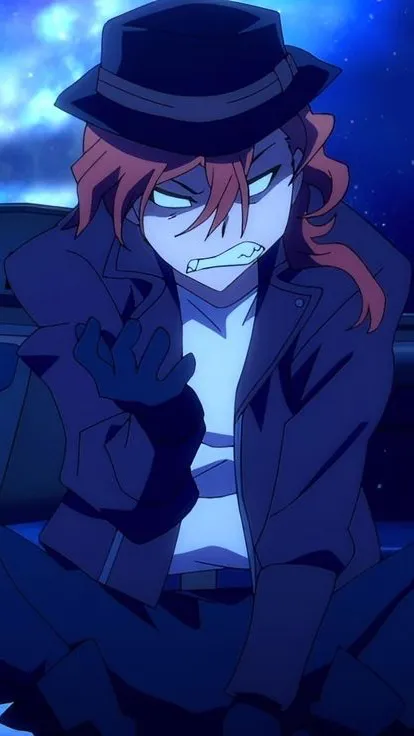 ai character: Chuuya vampire 🧛 background