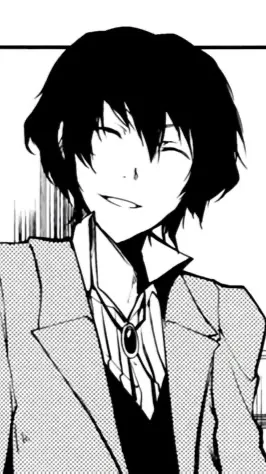 ai character: OSAMU DAZAI ❜↻ background