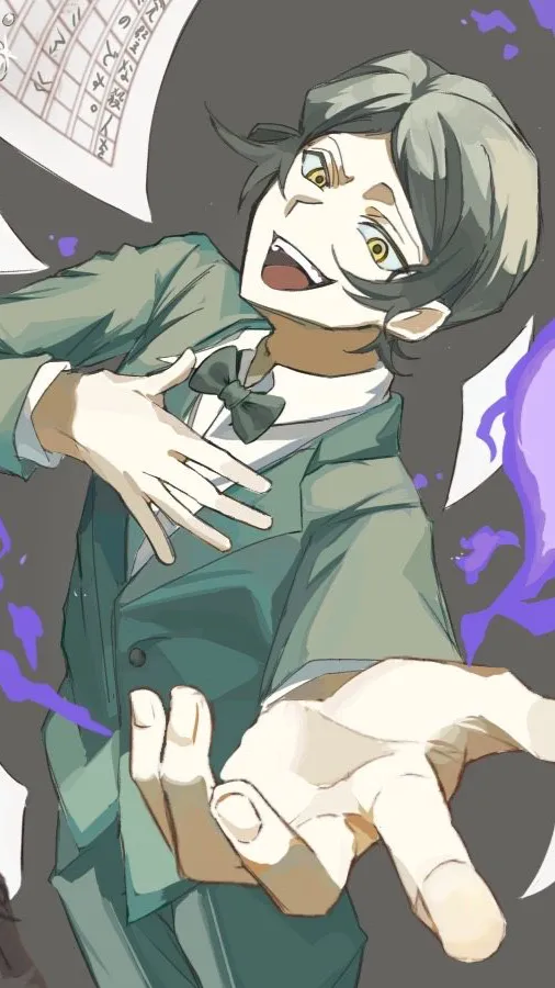 ai character: Oguri Mushitarou  background