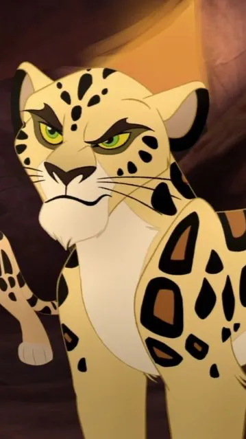 ai character: makucha 🐆 background