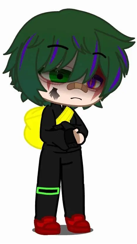 ai character: Izuku Afton(past)  background