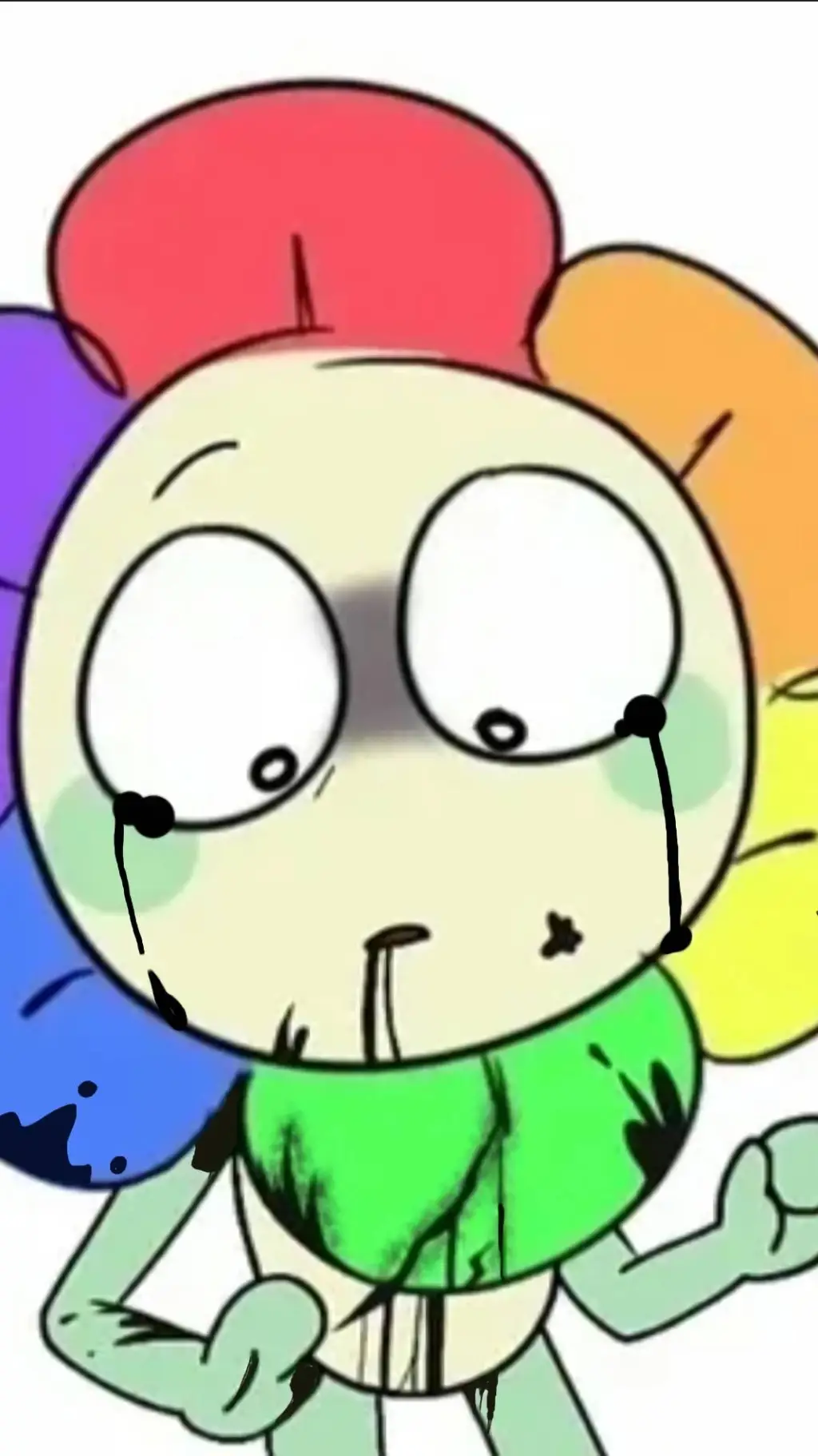 ai character: dandy died (angst) background