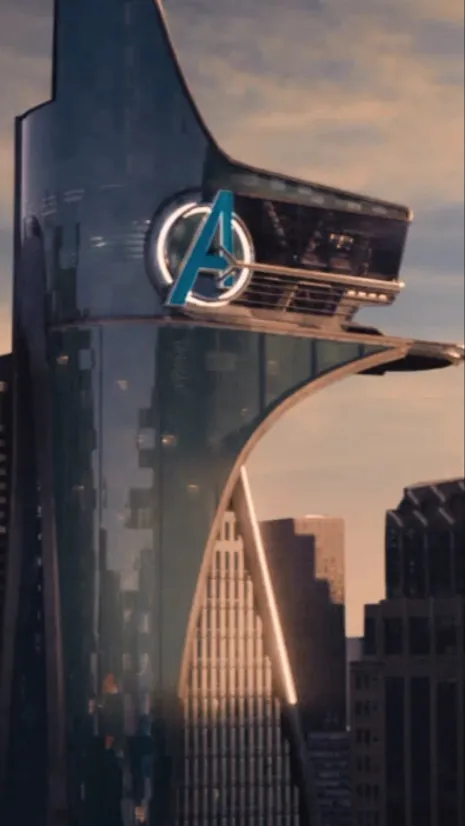 ai character: Avengers tower background