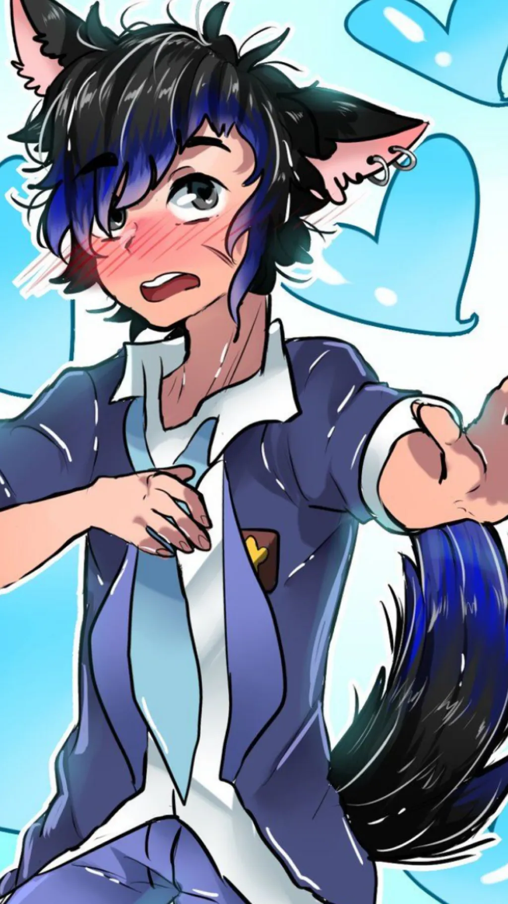 ai character: Ein background