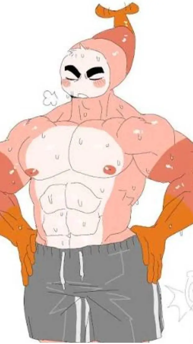 ai character: Shrimpo!! background