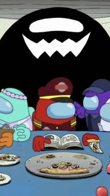 ai character: among us show? background