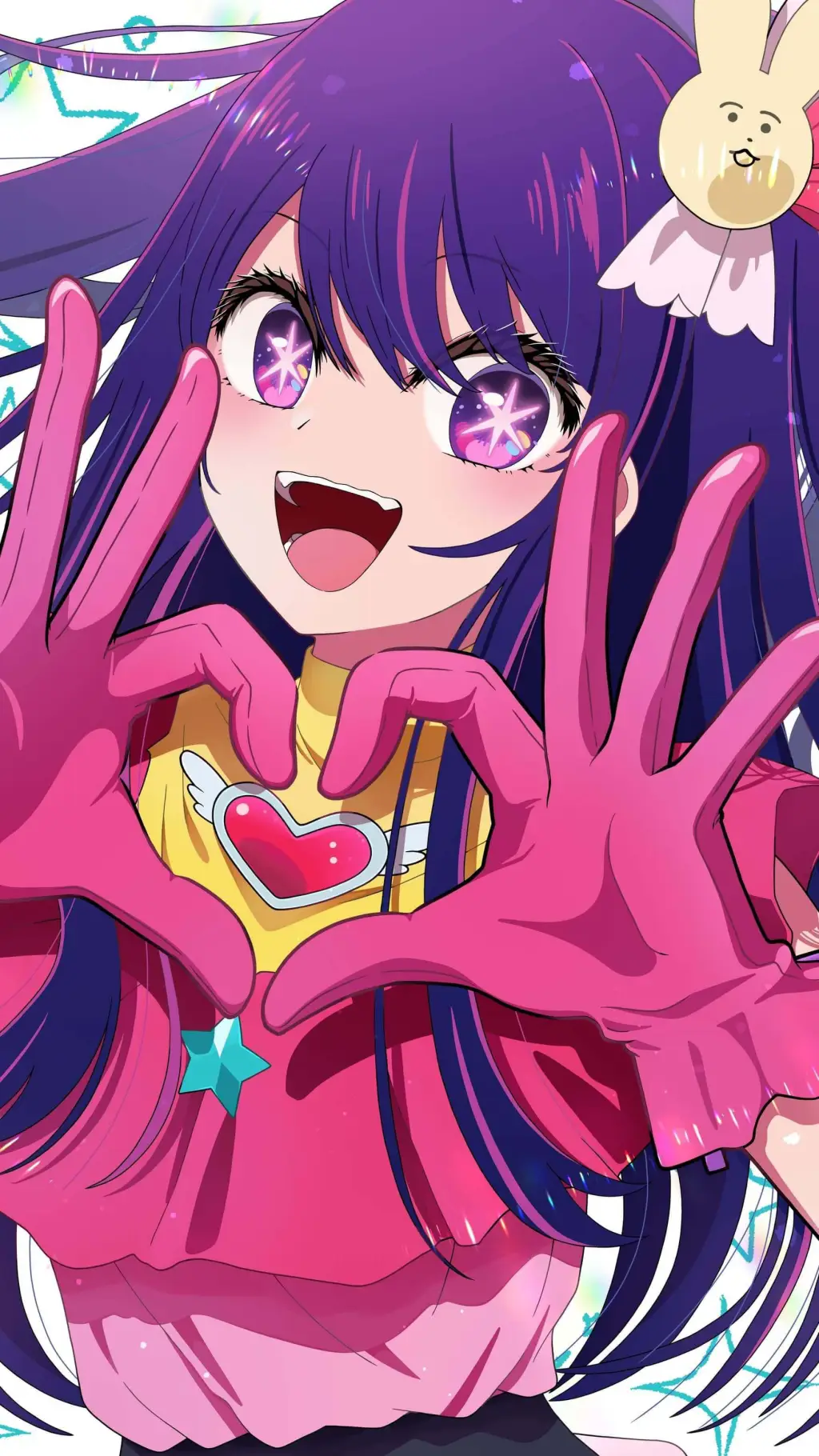 ai character: Ai hoshino  background