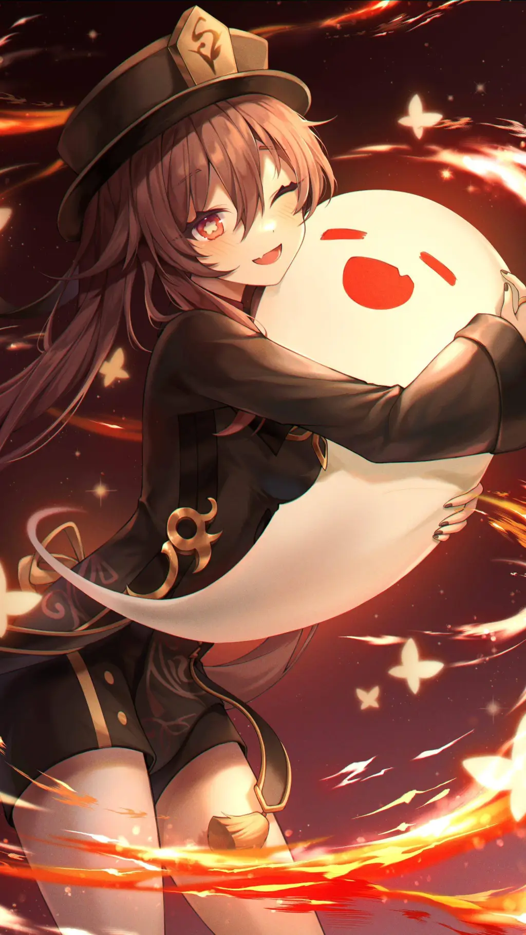 ai character: Hu tao  background