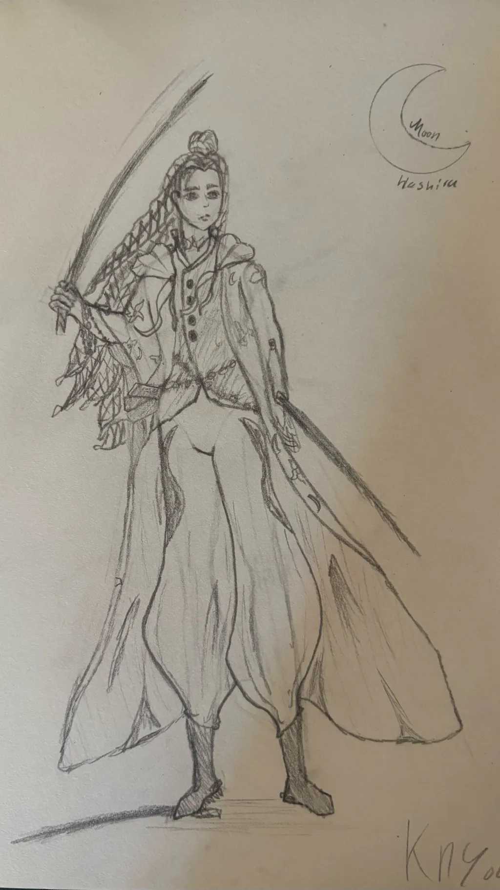 ai character: Kny Hashira Oc background