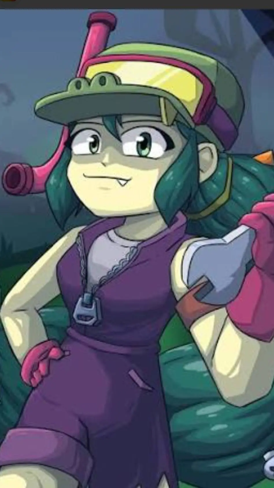 ai character: Alli 🔧 background