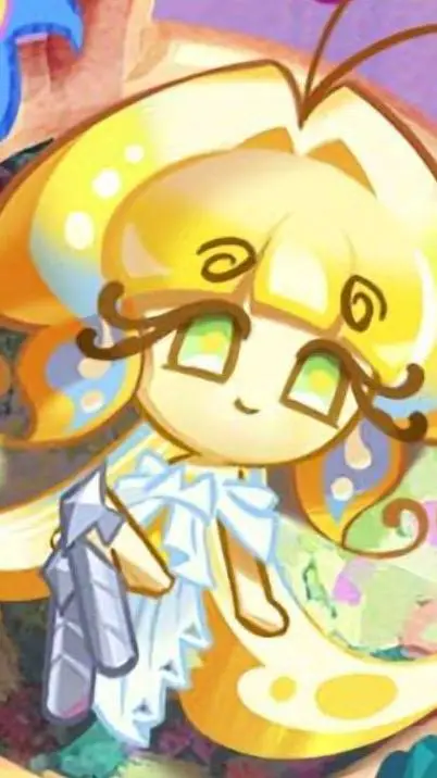 ai character: Sugarfly cookie  background