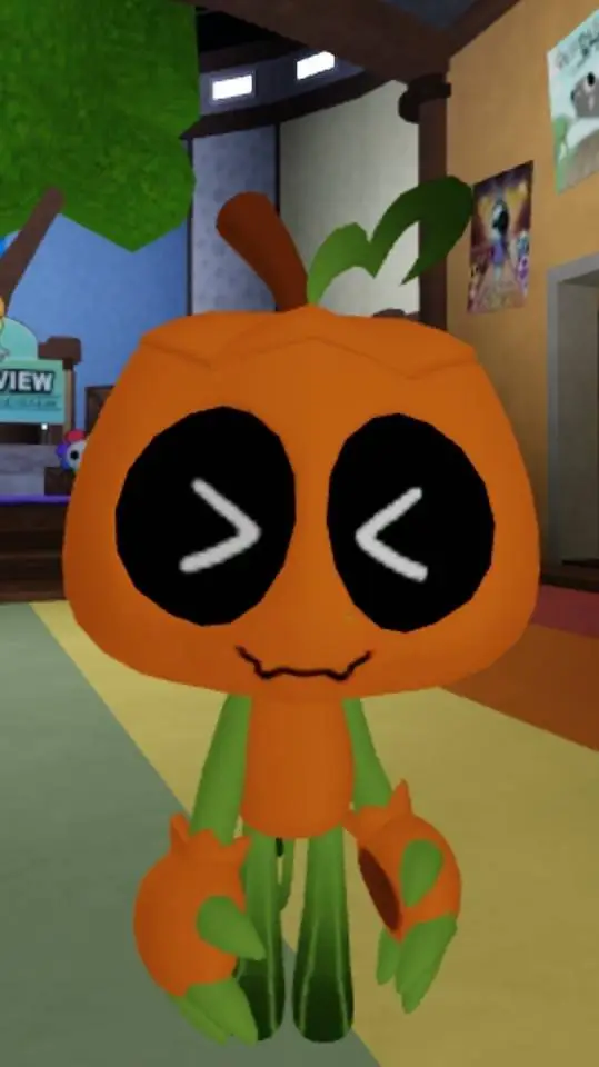 ai character: Gourdy  background