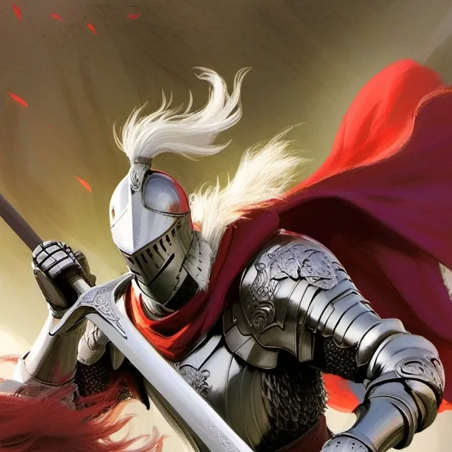 chat with ai character: Knight Battle