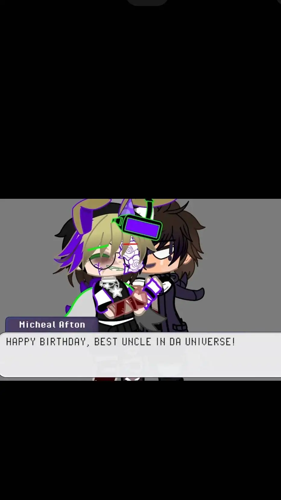 ai character: Vincent Lee Afton background