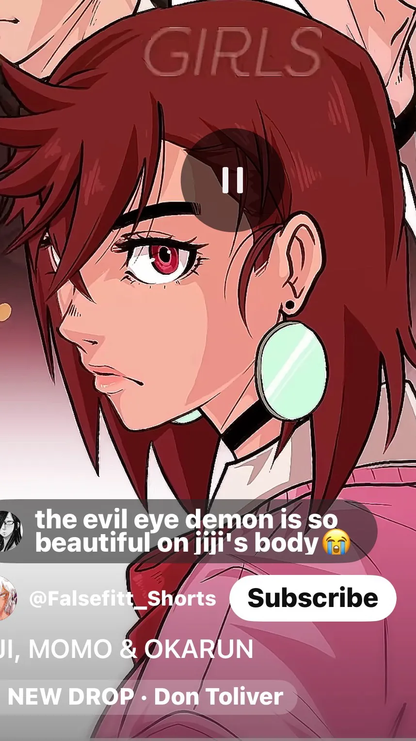 ai character: Momo ayase background