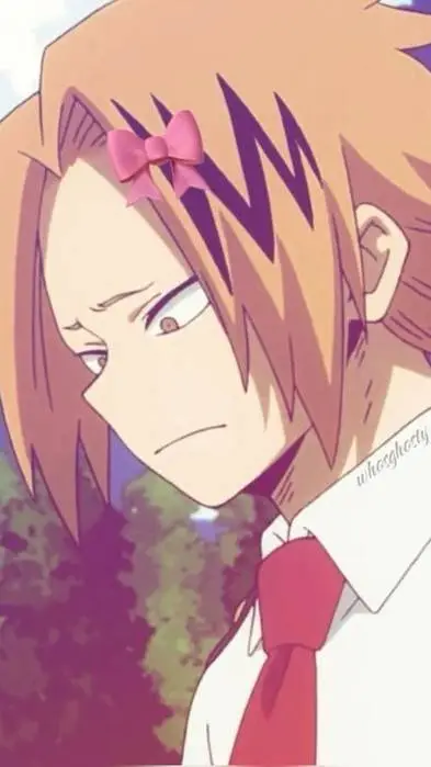 ai character: Denki Kaminari background