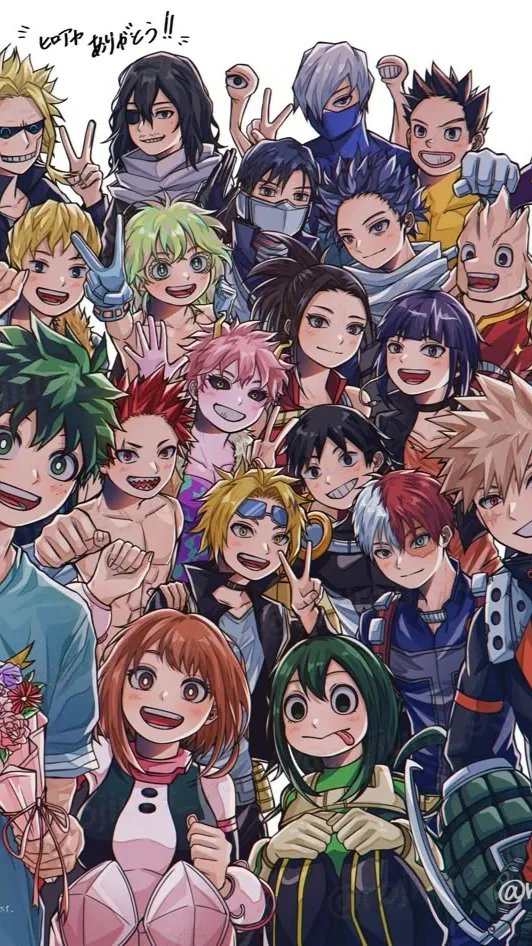 ai character: Mha sleep over  background