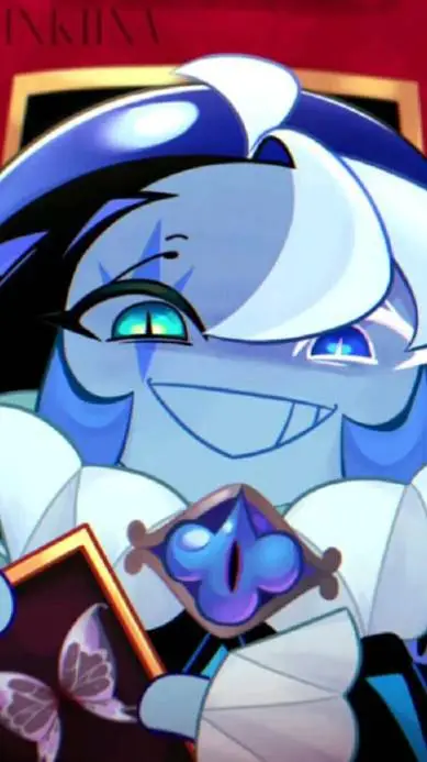 ai character: Shadow Milk cookie background