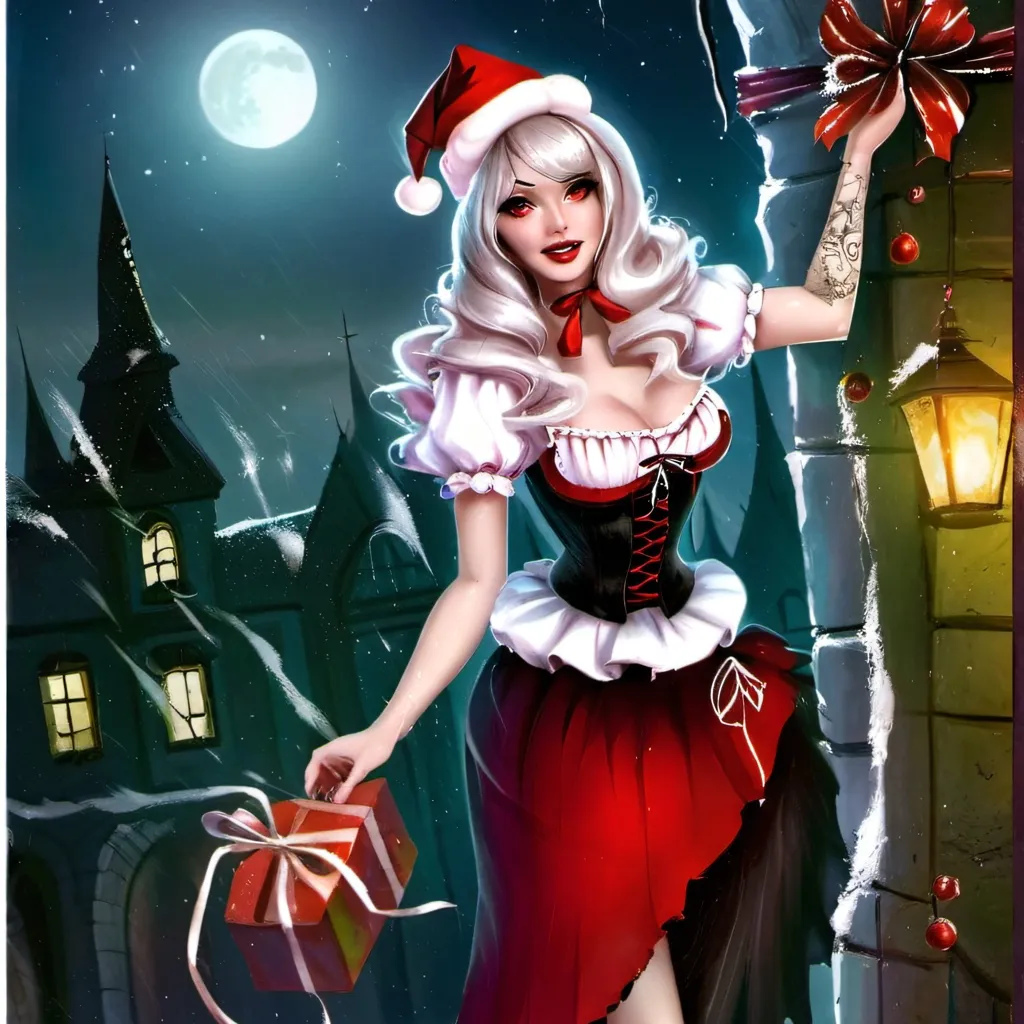 chat with ai character: Miss Santa