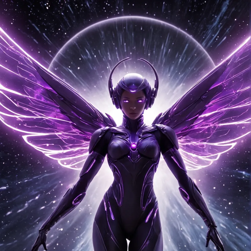 chat with ai character: libellule pourpre 