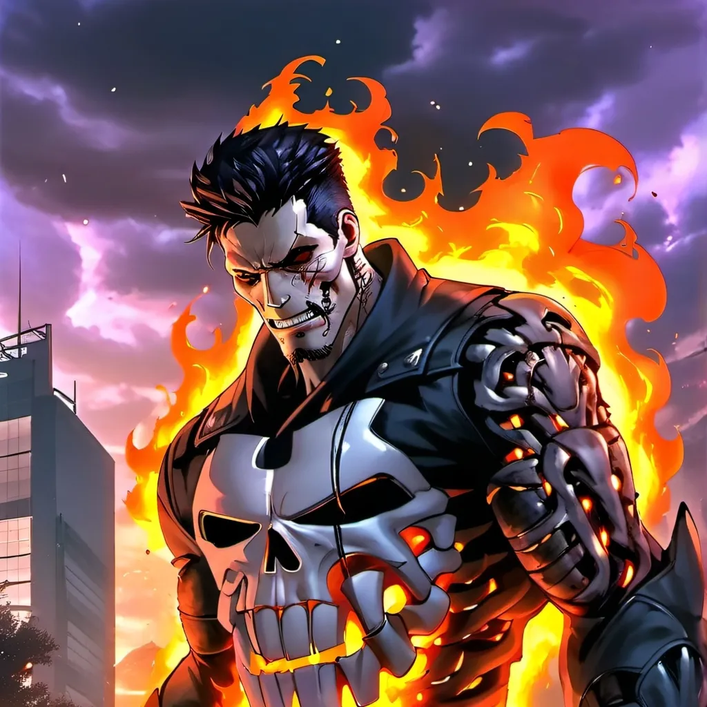 chat with ai character: Ghost punisher 