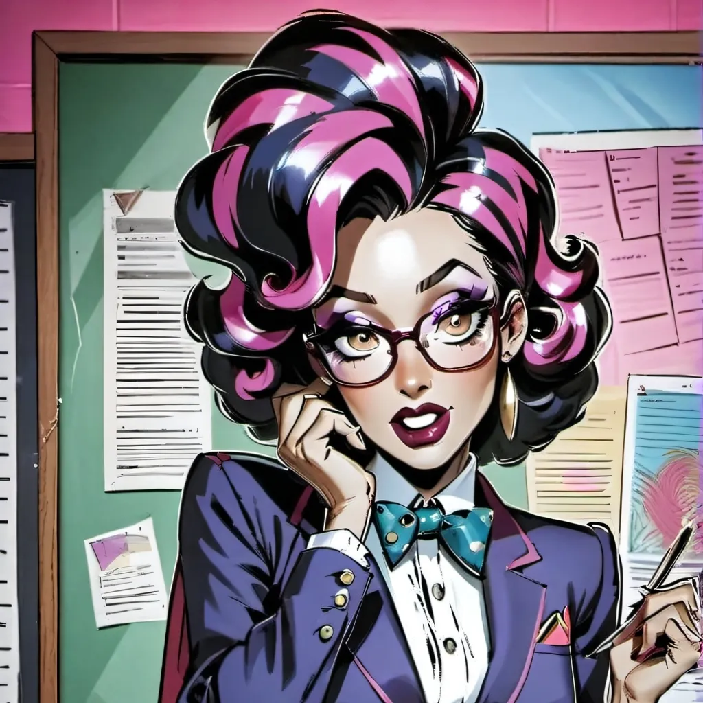 chat with ai character: Miss Krappus