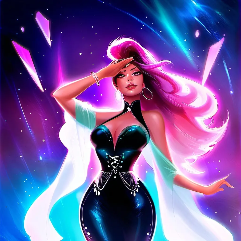 chat with ai character: Saturna Lady Axe 